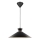 Nordlux - Ljuskrona med textilsladd DIAL 1xE27/40W/230V diameter 45 cm svart