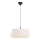 Nordlux - Ljuskrona med textilsladd DICTE 1xE27/60W/230V diameter 53 cm vit