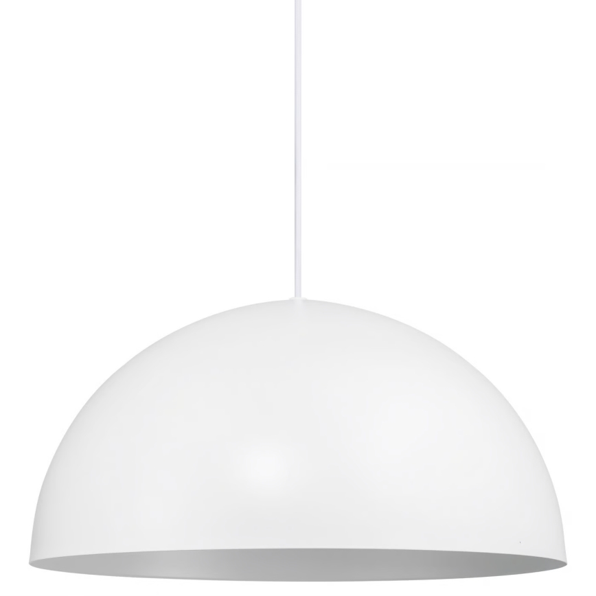 Nordlux - Ljuskrona med textilsladd ELLEN 1xE27/40W/230V diameter 40 cm vit
