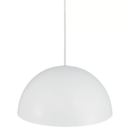 Nordlux - Ljuskrona med textilsladd ELLEN 1xE27/40W/230V diameter 30 cm vit