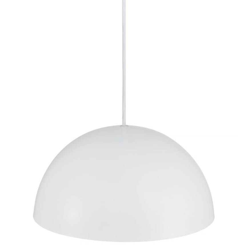 Nordlux - Ljuskrona med textilsladd ELLEN 1xE27/40W/230V diameter 30 cm vit