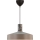 Nordlux - Ljuskrona med textilsladd ELVAS 1xE27/60W/230V diameter 37,5 cm brun