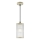 Nordlux - Ljuskrona med textilsladd för utomhusbruk COUPAR 1xE27/25W/230V IP33 diameter 13 cm grädde