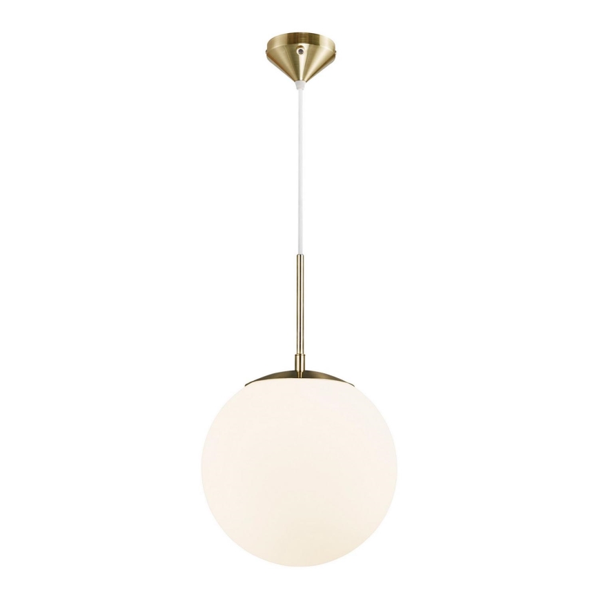 Nordlux - Ljuskrona med textilsladd GRANT 1xE27/25W/230V diameter 25 cm
