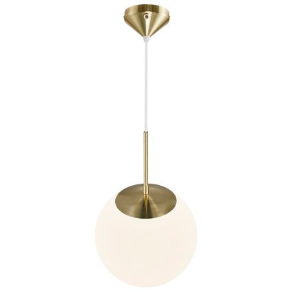 Nordlux - Ljuskrona med textilsladd GRANT 1xE27/25W/230V diameter 25 cm
