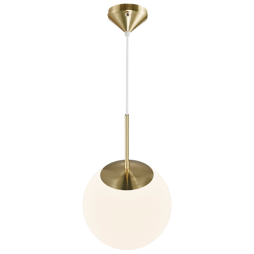 Nordlux - Ljuskrona med textilsladd GRANT 1xE27/25W/230V diameter 25 cm