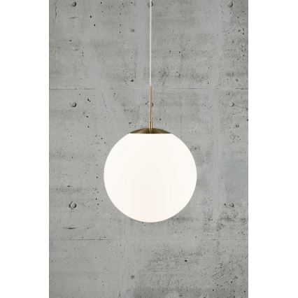 Nordlux - Ljuskrona med textilsladd GRANT 1xE27/25W/230V diameter 35 cm