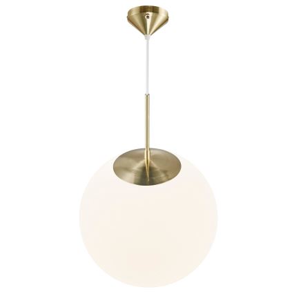 Nordlux - Ljuskrona med textilsladd GRANT 1xE27/25W/230V diameter 35 cm