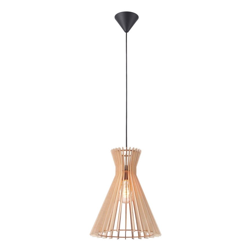 Nordlux - Ljuskrona med textilsladd GROA 1xE27/60W/230V
