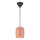 Nordlux - Ljuskrona med textilsladd NOTTI 1xE27/25W/230V diameter 12,5 cm orange