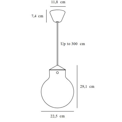 Nordlux - Ljuskrona med textilsladd RAITO 1xE27/25W/230V mässing/vit