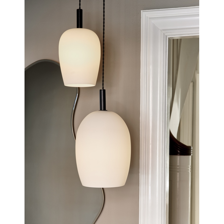 Nordlux - Ljuskrona med textilsladd UMA 1xE27/40W/230V