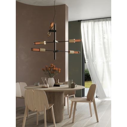 Nordlux - Ljusreglerad dekorativ glödlampa E27/2,3W/230V 1800K