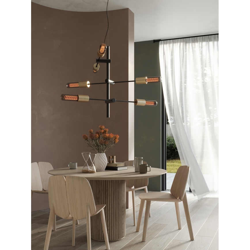 Nordlux - Ljusreglerad dekorativ glödlampa E27/2,3W/230V 1800K