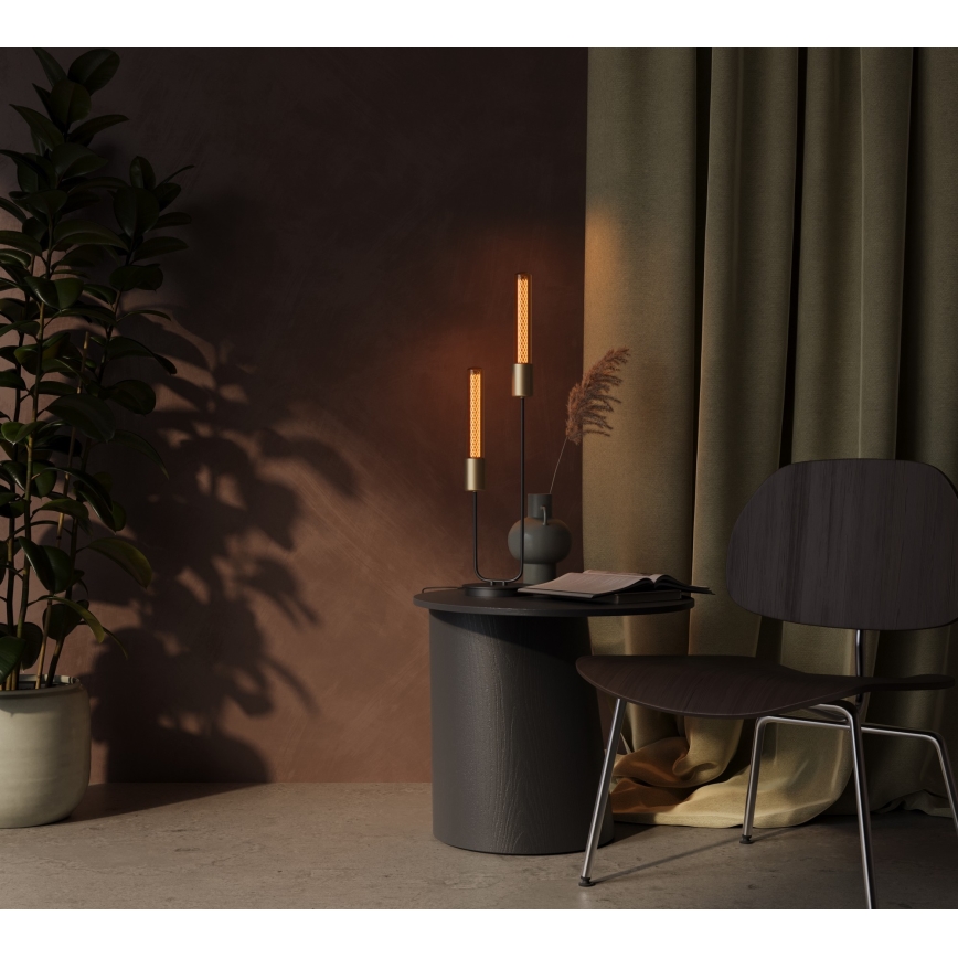 Nordlux - Ljusreglerad dekorativ glödlampa E27/2,3W/230V 1800K