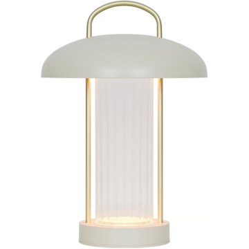 Nordlux - MIRANO LED dimbar uppladdningsbar beröringsstyrd bordslampa LED/3W/3,7V beige