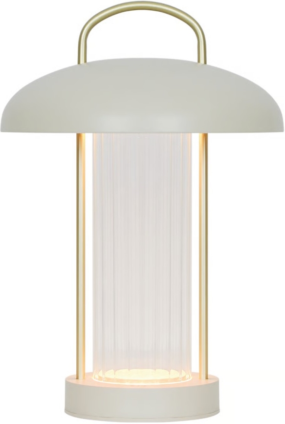 Nordlux - MIRANO LED dimbar uppladdningsbar beröringsstyrd bordslampa LED/3W/3,7V beige