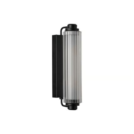Nordlux - NIMAL spegelbelysning för badrum 2xE14/25W/230V IP44 svart