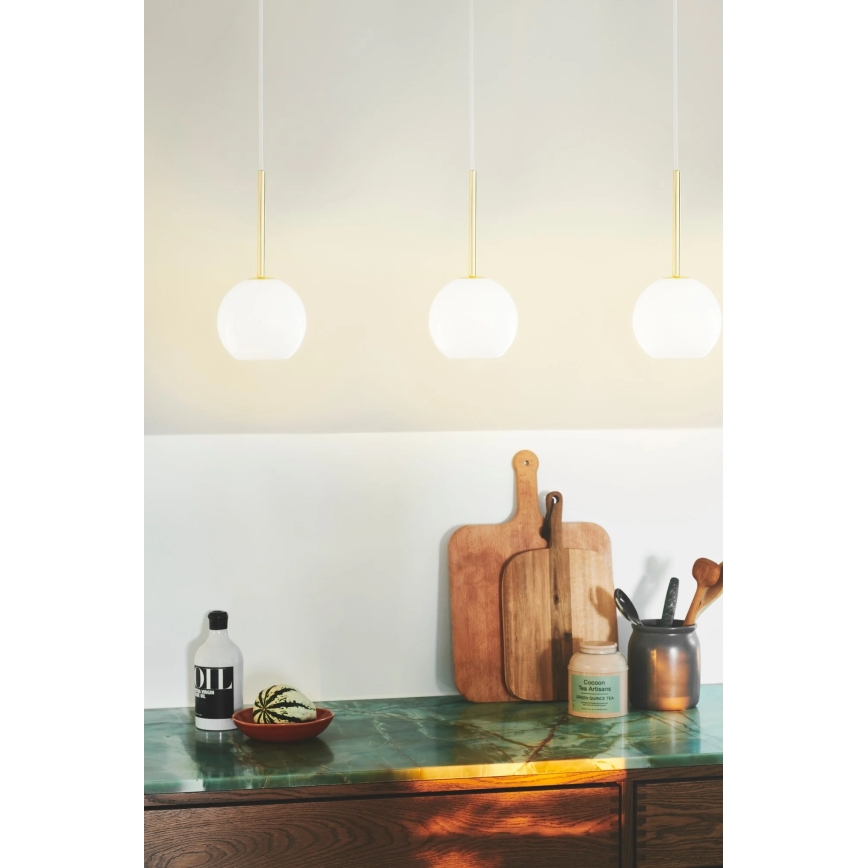 Nordlux - Pendel FRANCA 1xE14/40W/230V vit