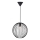 Nordlux - Pendel på kabel BERONI 1xE27/60W/230V svart