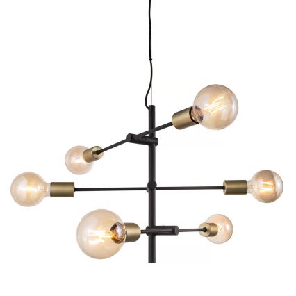 Nordlux - Pendelkrona JOSEFINE 6xE27/25W/230V