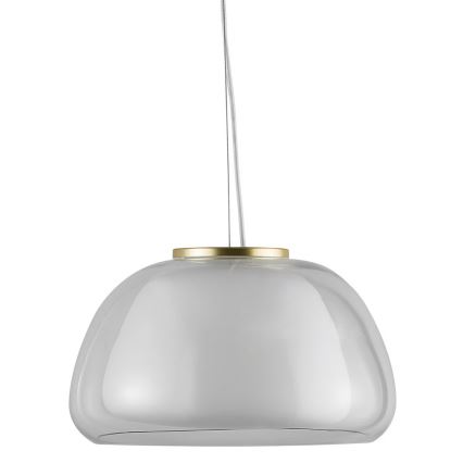 Nordlux - Pendellampa JELLY 1xE27/40W/230V vit/klar