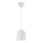 Nordlux - Pendellampa med sladd ANGLE 1xE27/25W/230V vit