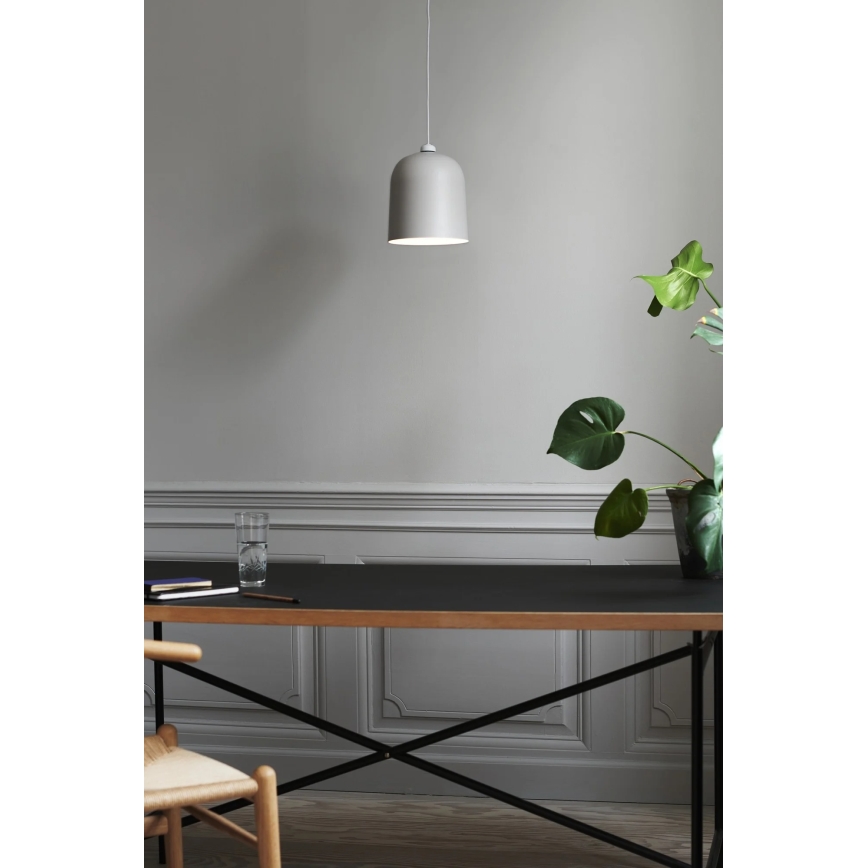 Nordlux - Pendellampa med sladd ANGLE 1xE27/25W/230V vit