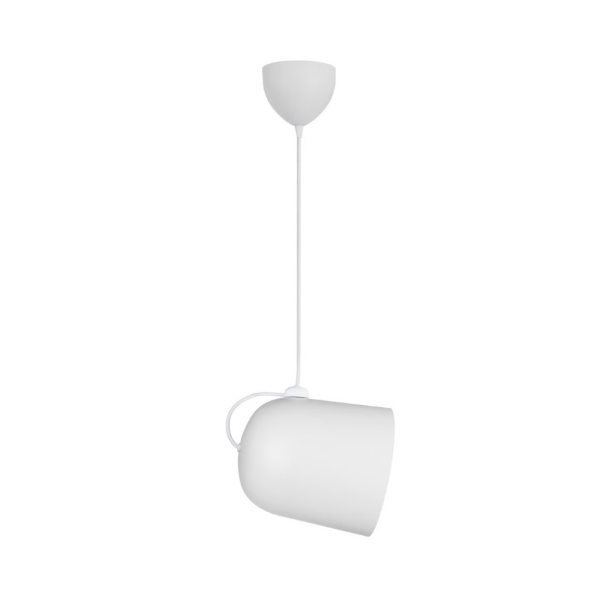 Nordlux - Pendellampa med sladd ANGLE 1xE27/25W/230V vit