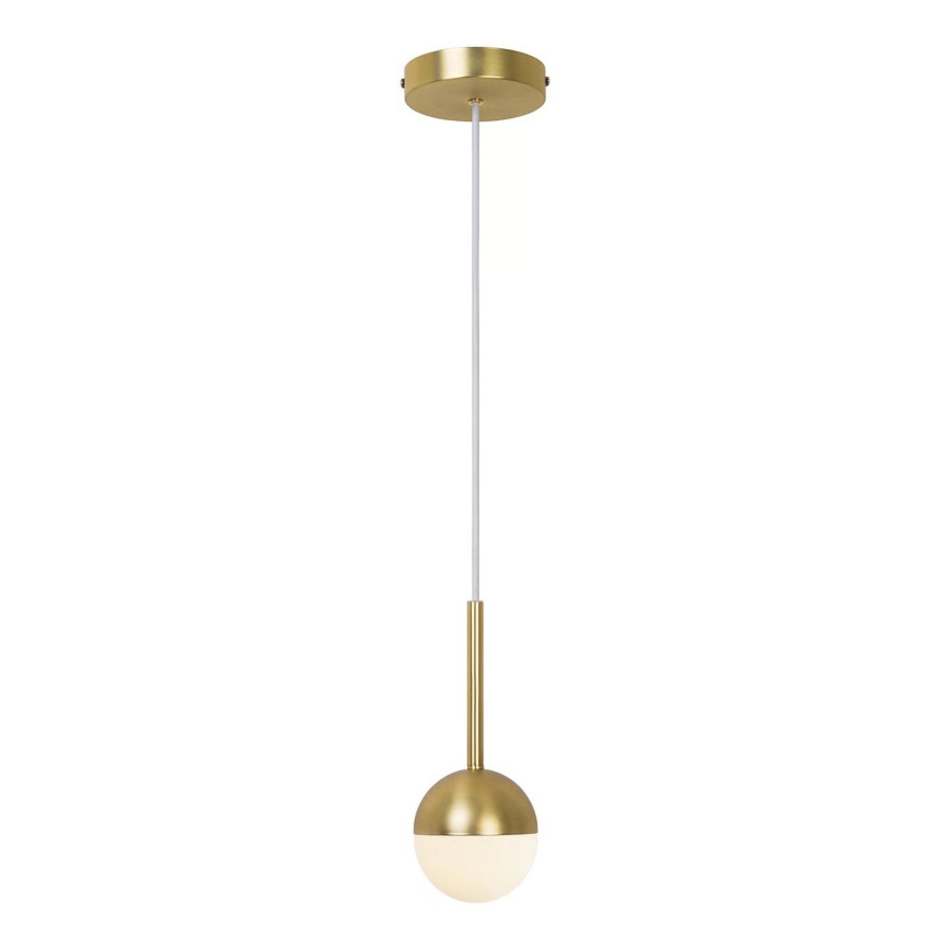 Nordlux - Pendellampa med sladd CONTINA 1xG9/5W/230V mässing