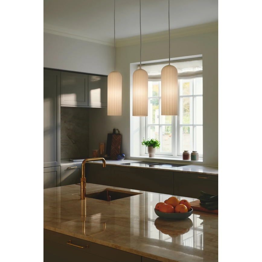 Nordlux - Pendellampa med vajer MIELLA 3xE27/25W/230V vit
