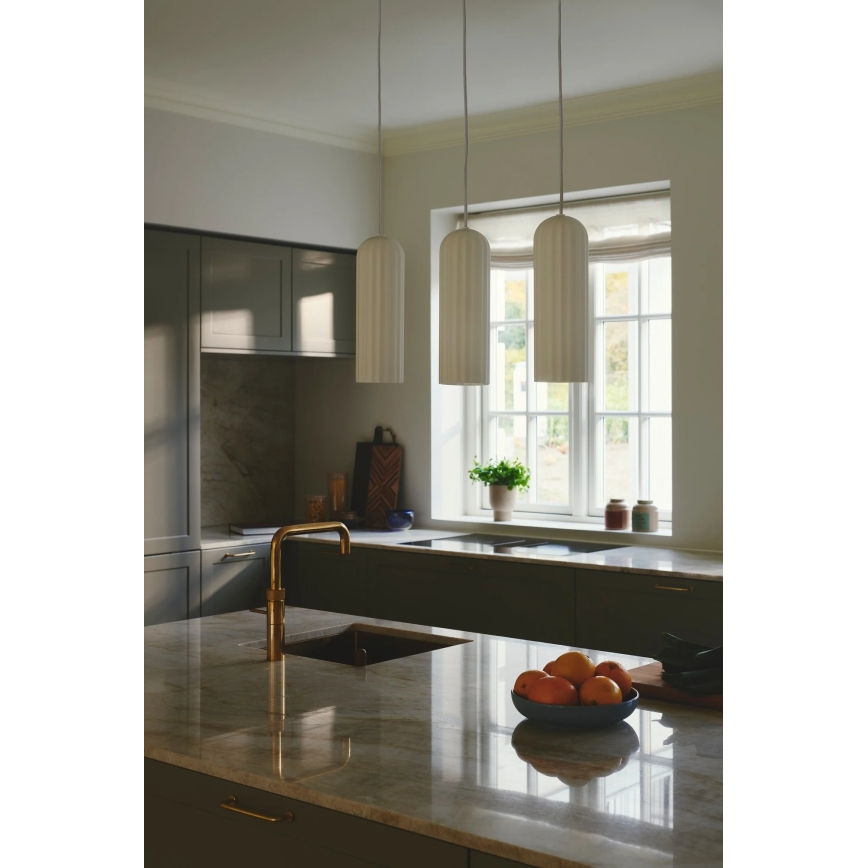 Nordlux - Pendellampa med vajer MIELLA 3xE27/25W/230V vit