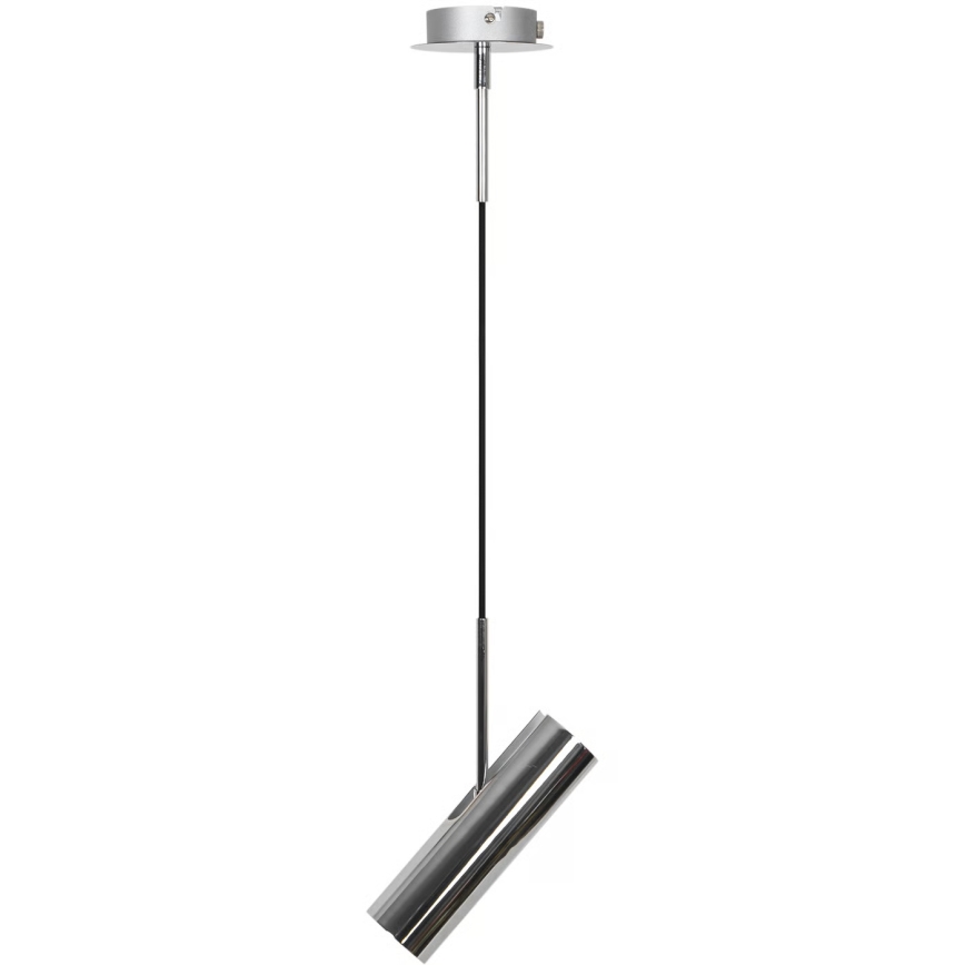 Nordlux - Pendellampa MIB med kabel 1xGU10/20W/230V blank krom