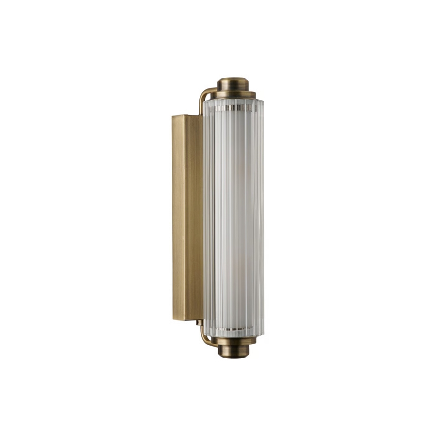 Nordlux - Spegelbelysning för badrum NIMAL 2xE14/25W/230V IP44 mässing