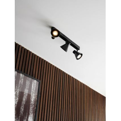 Nordlux - Spotarmatur EIK 3xGU10/35W/230V svart