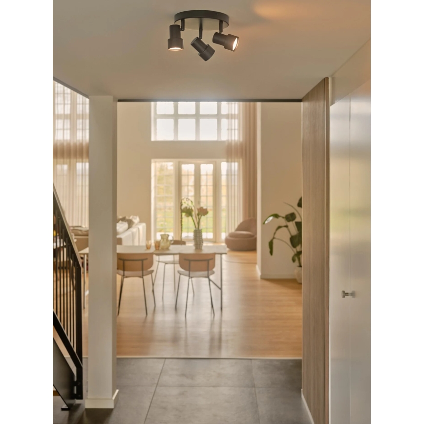 Nordlux - Spotlight BOSTON 3xGU10/5W/230V svart