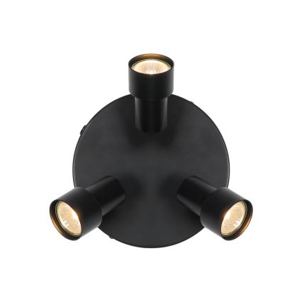 Nordlux - Spotlight BOSTON 3xGU10/5W/230V svart