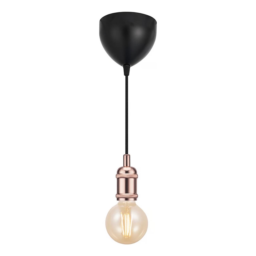 Nordlux - Strömkabel AVRA 1xE27/60W/230V koppar