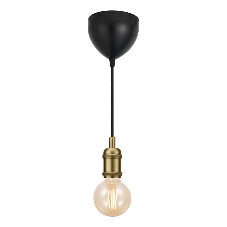 Nordlux - Strömkabel AVRA 1xE27/60W/230V mässing