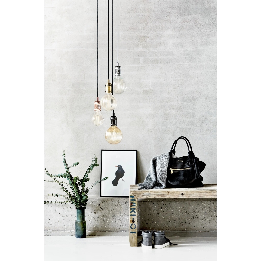 Nordlux - Strömkabel AVRA 1xE27/60W/230V svart