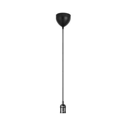Nordlux - Strömkabel AVRA 1xE27/60W/230V svart
