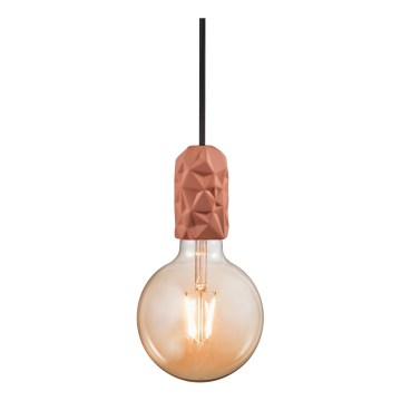 Nordlux - Strömkabel HANG 1xE27/40W/230V koppar/svart