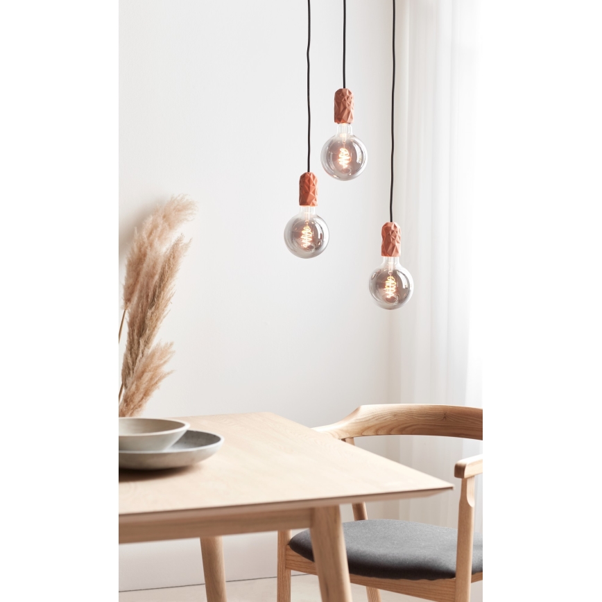 Nordlux - Strömkabel HANG 1xE27/40W/230V koppar/svart