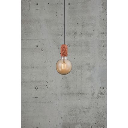 Nordlux - Strömkabel HANG 1xE27/40W/230V koppar/svart