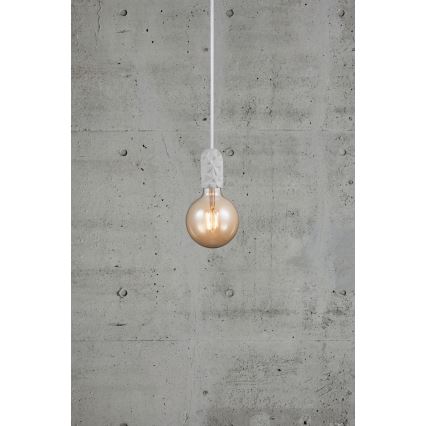 Nordlux - Strömkabel HANG 1xE27/40W/230V vit
