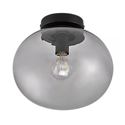Nordlux - Taklampa ALTON 1xE27/25W/230V diameter 27,5 cm rökig