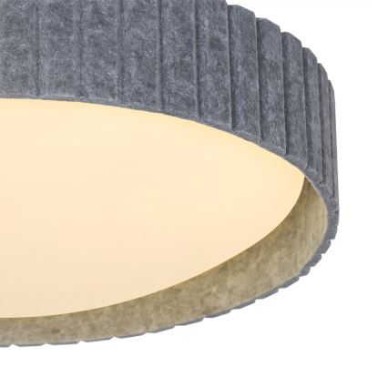 Nordlux - Taklampa CORATO 3xE14/15W/230V Ø 42 cm grå