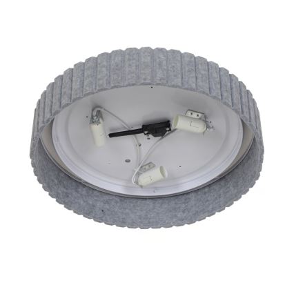 Nordlux - Taklampa CORATO 3xE14/15W/230V Ø 42 cm grå