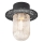Nordlux - Taklampa för utomhusbruk JANUKA 1xE27/60W/230V IP54 svart