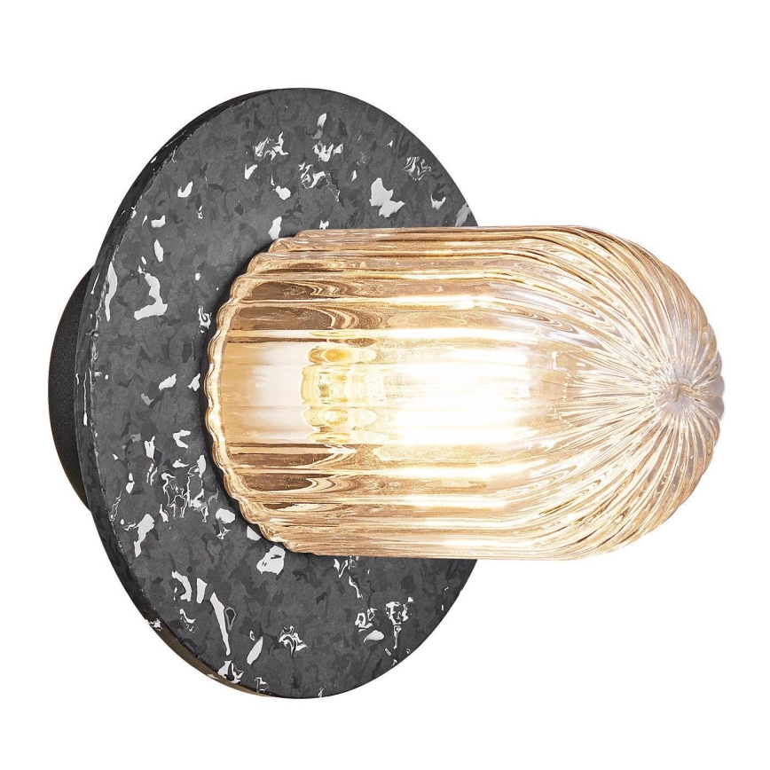 Nordlux - Taklampa för utomhusbruk JANUKA 1xE27/60W/230V IP54 svart